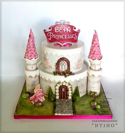 Princess Castle Cake - Cake by Aspasia Stamou