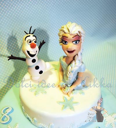 Frozen Cake Elsa e Olaf - Cake by Francesca Kikka