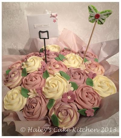Cupcake bouquet  - Cake by haley