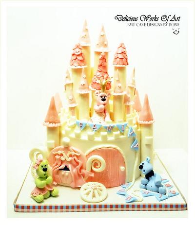 Whimsical Castle Cake - Cake by Bobie MT