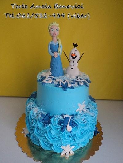 frozen cake - Cake by Torte Amela