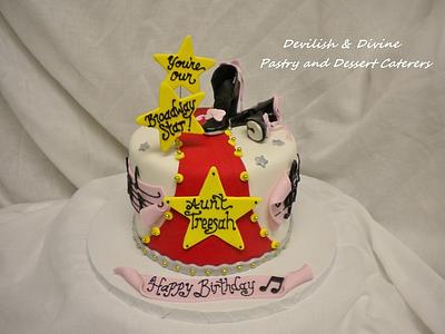 Broadway Cake - Cake by DevilishDivine