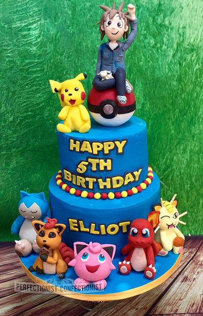 Elliot - Pokemon Birthday Cake  - Cake by Niamh Geraghty, Perfectionist Confectionist