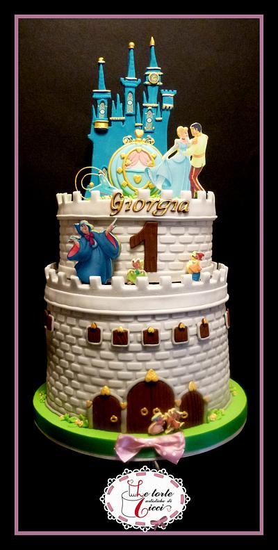 Cinderella cake for birthday - Cake by "Le torte artistiche di Cicci"