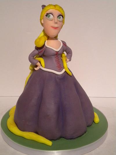 Rapunzel - Cake by Paula Wright