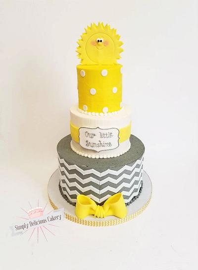 Your my Little Sunshine - Cake by Simply Delicious Cakery