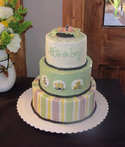 Stroller Fun cake - Cake by Jessica (Faughn) Beard