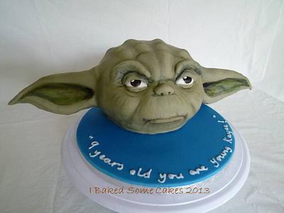 Yoda Head and tutorial - Cake by Julie, I Baked Some Cakes