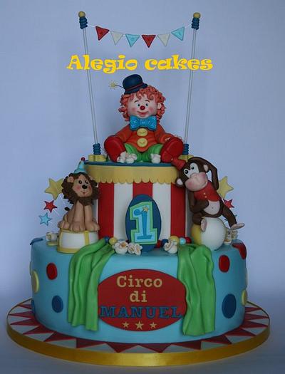 circus cake - Cake by Alessandra Rainone
