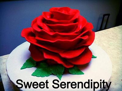 Rose Cake - Cake by Sweet Serendipity by Sheila