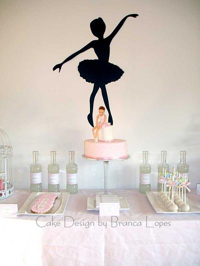 Ballerina Desert Table - Cake by Essência do Bolo
