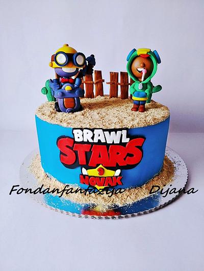 Brawl stars themed cake  - Cake by Fondantfantasy