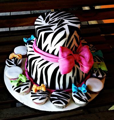 Zebra print - Cake by Reema siraj