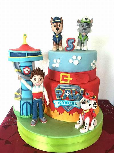 paw patrol cake - Cake by Torte decorate di Stefy by Stefania Sanna