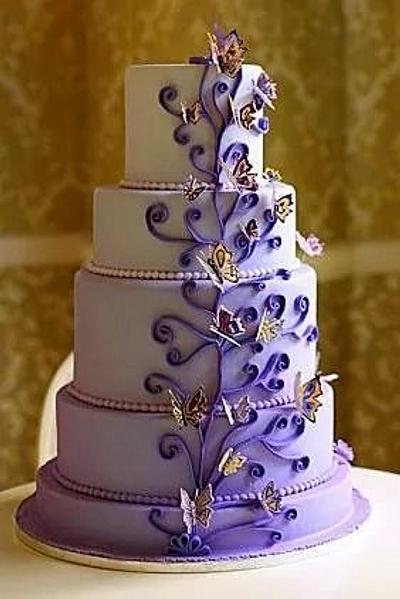 Sweet Butterflies - Cake by Irina-Adriana