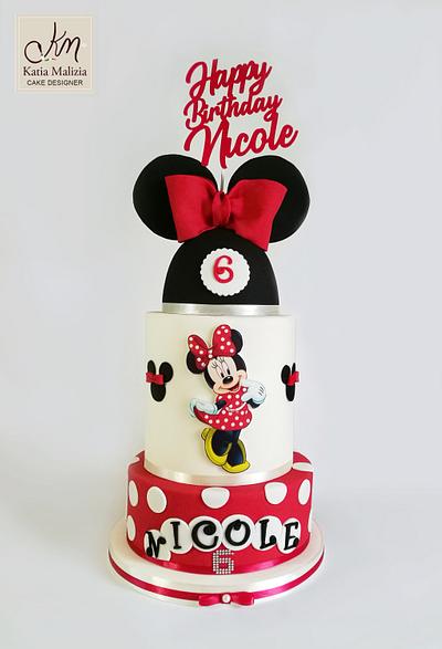 Minnie Birthday Cake - Cake by Katia Malizia 