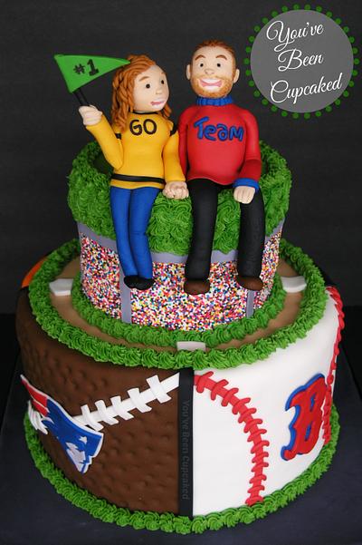 ♫ ♪ ♫ And it's One! Two! Three goals! "Slam Dunk!" at the Football game! ♫ ♪ ♫ - Cake by You've Been Cupcaked (Sara)