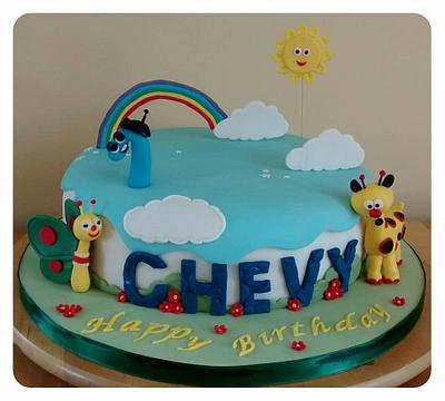 Chevy's baby tv 1st birthday cake - Cake by Catherine