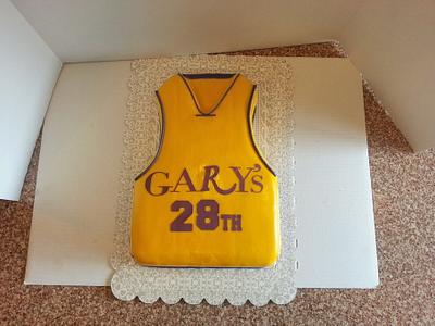 Lakers Fan - Cake by Denise