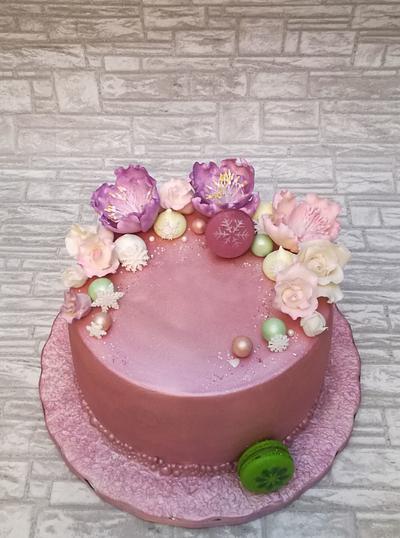 Ashes rose cake - Cake by Rositsa Lipovanska