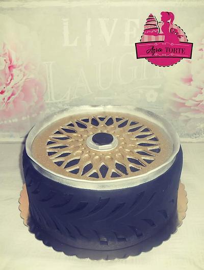 Car tires cake - Cake by AzraTorte