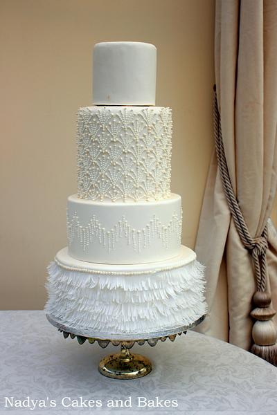 Flapper wedding dress cake - Cake by Nadya