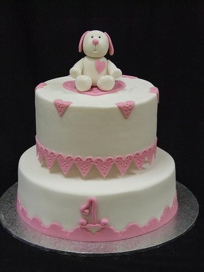 Puppy Love - Cake by Cakemakinmama