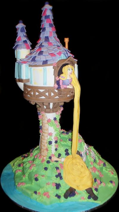 Rapunzel Tower  - Cake by Nada