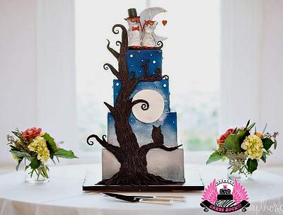 Halloween Owls Wedding - Cake by Cakes ROCK!!!  