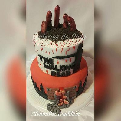 pastel de cumpleaños - Cake by Alejandra Santillán