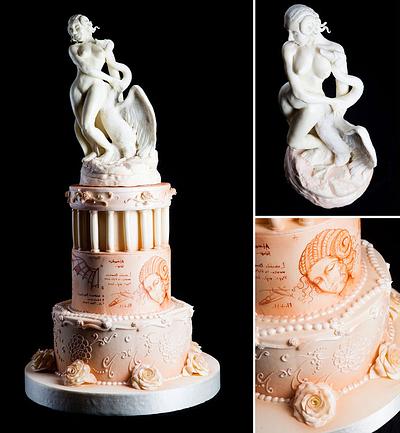 Leda and the Swan - Cake by Marco Pisani