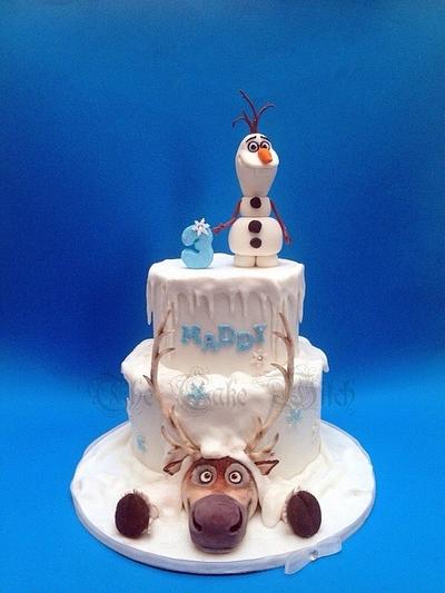 Sven and Olaf - Cake by Nessie - The Cake Witch