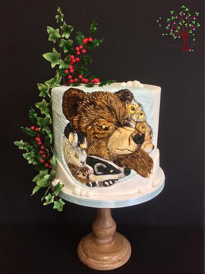 The Mitten - HFTH Collaboration - Cake by Blossom Dream Cakes - Angela Morris