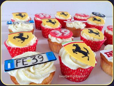 Ferrari cupcakes - Cake by Sweet Janis