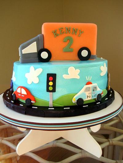 Vehicle cake for Kenny - Cake by Renee Daly