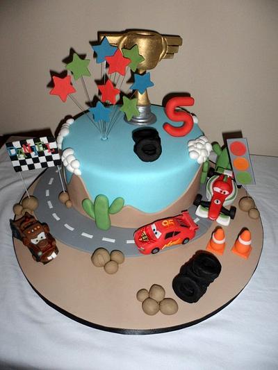 Disney 'Cars 2' Birthday Cake - Cake by Let's Eat Cake
