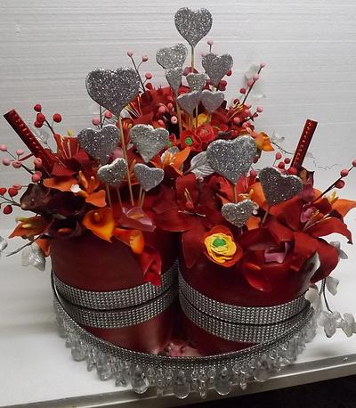 Red passion - Cake by Katarina