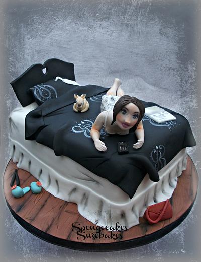 Messy Bed 21st Cake - Cake by Spongecakes Suzebakes