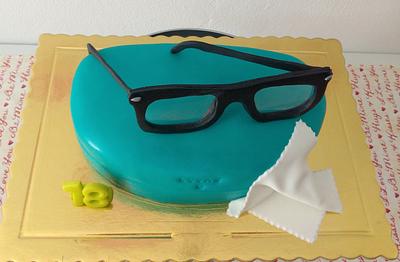 Glasses and box - Cake by ArtDolce - Cake Design