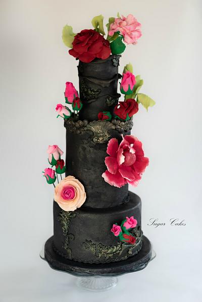 "Dark Queen"  - Cake by Sugar Cakes 