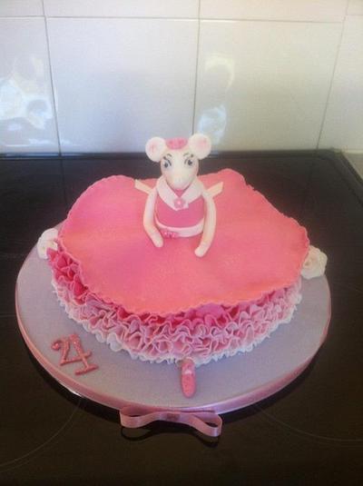 Angelina Ballerina Cake - Cake by Sarah Al-Masrey