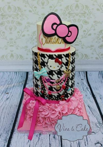 Hello Kitty goes Fashion  - Cake by Joly Diaz 