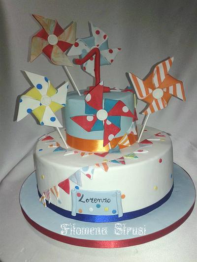 Pinwheel Cake - Cake by Filomena