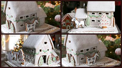 Winter country house - Cake by Sayitwithginger
