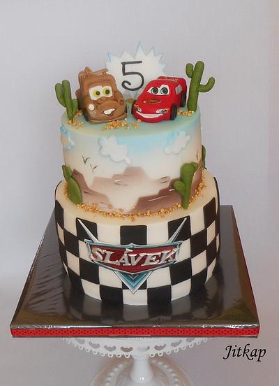 Cars - Cake by Jitkap