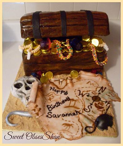 Savannah's 22nd Birthday cake - Cake by Sweet ObsesShan