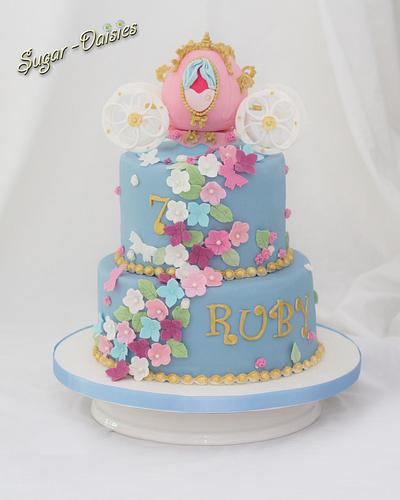 Cinderella cake - Cake by Sugar-daisies