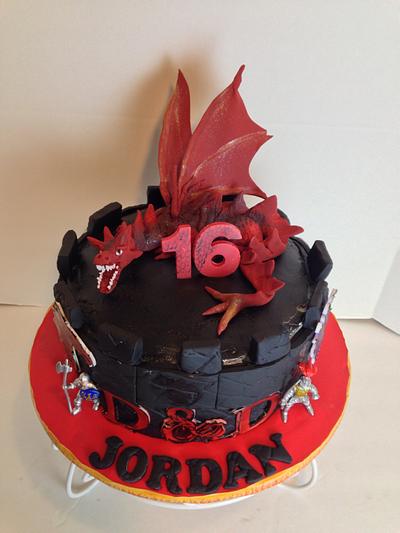Dungeons & Dragons - Cake by Sheri Hicks