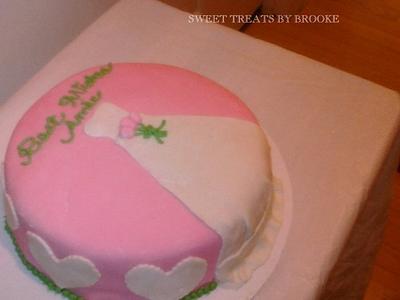Bridal Shower Cake - Cake by cakediva3