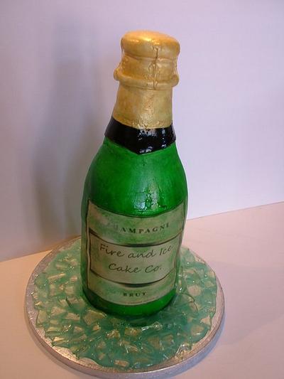 Bottle cake - Cake by Tracey